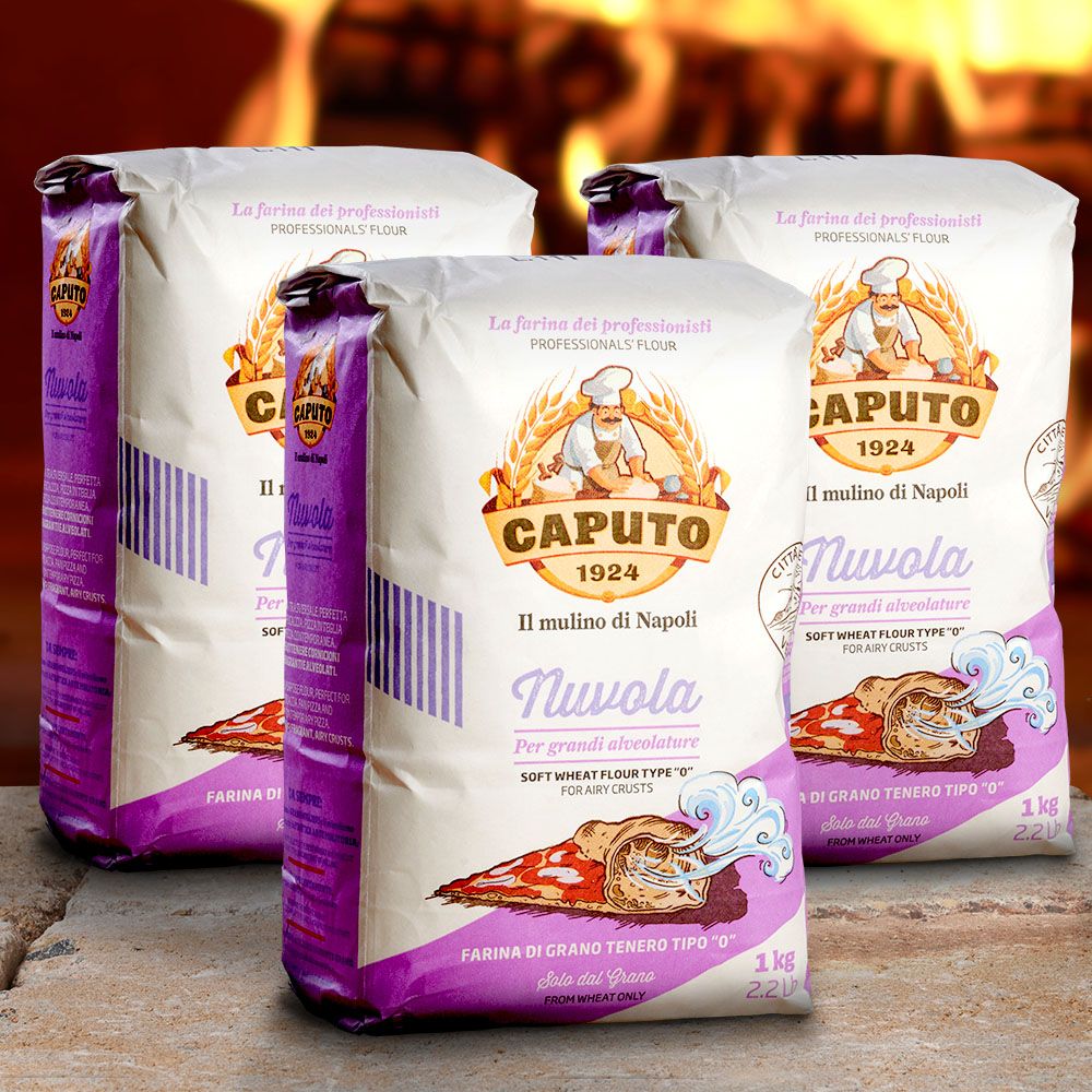 Vorteilspaket Pizzamehl Caputo Nuvola 3x1kg