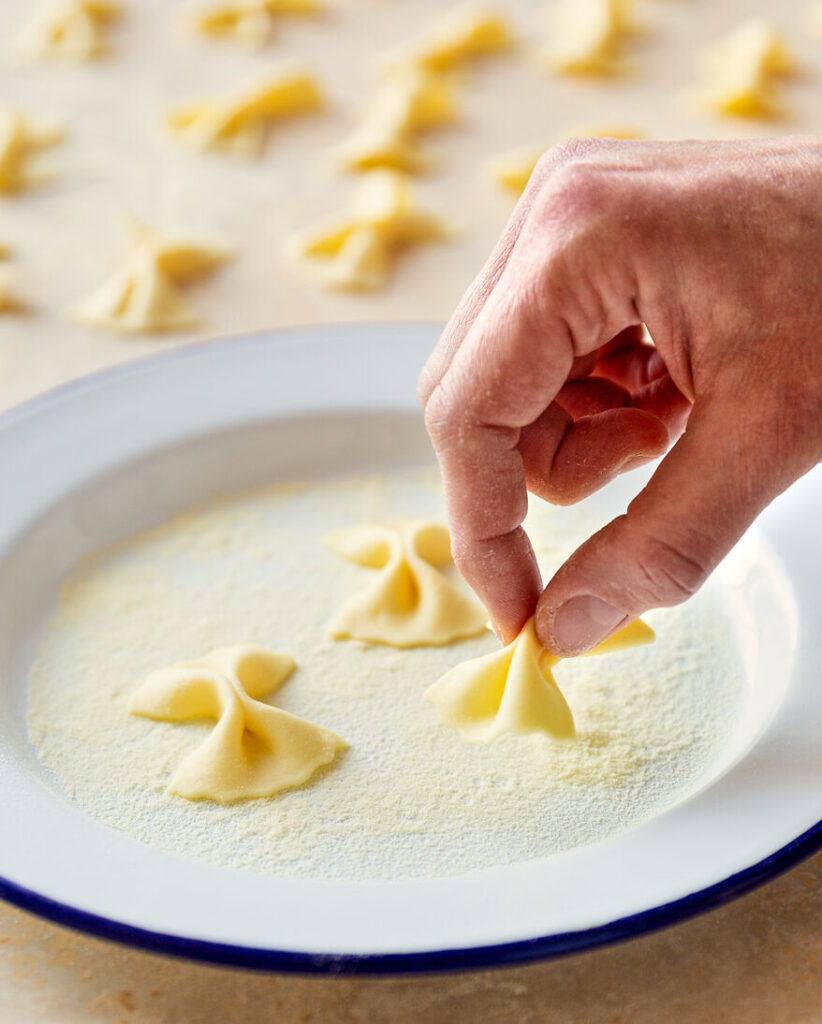 Semola für Pasta machen