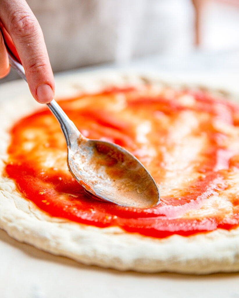 Pizzasauce wie in der Pizzeria