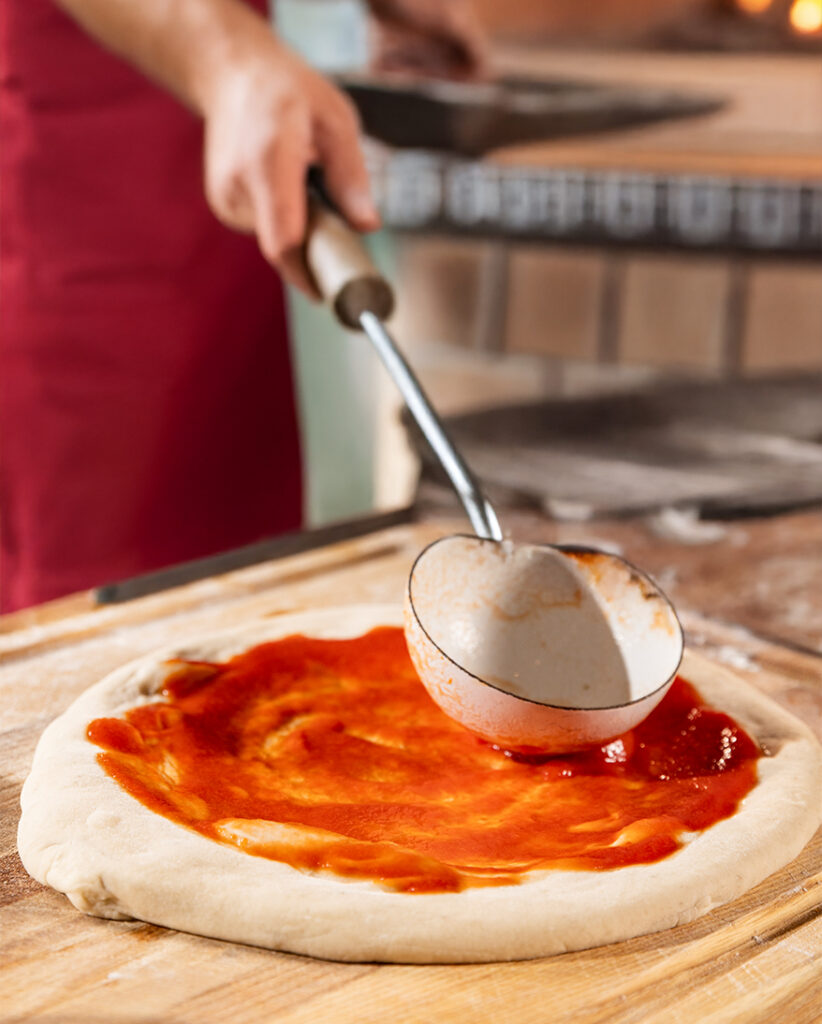 Pizzasoße nie im Mixer machen!