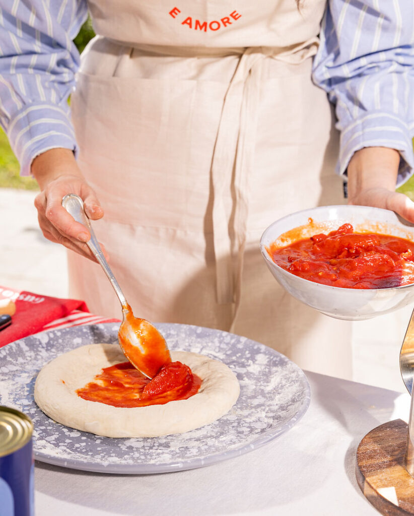 San Marzano Tomaten für jede Pizzasoße