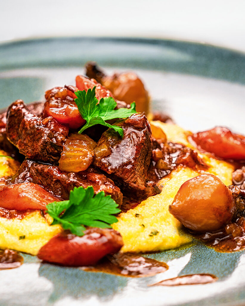 Polenta in der Sterneküche