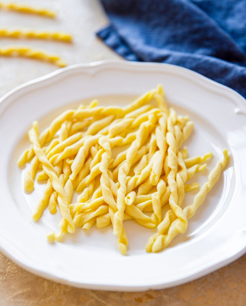 Fusilli ganz einfach selber machen