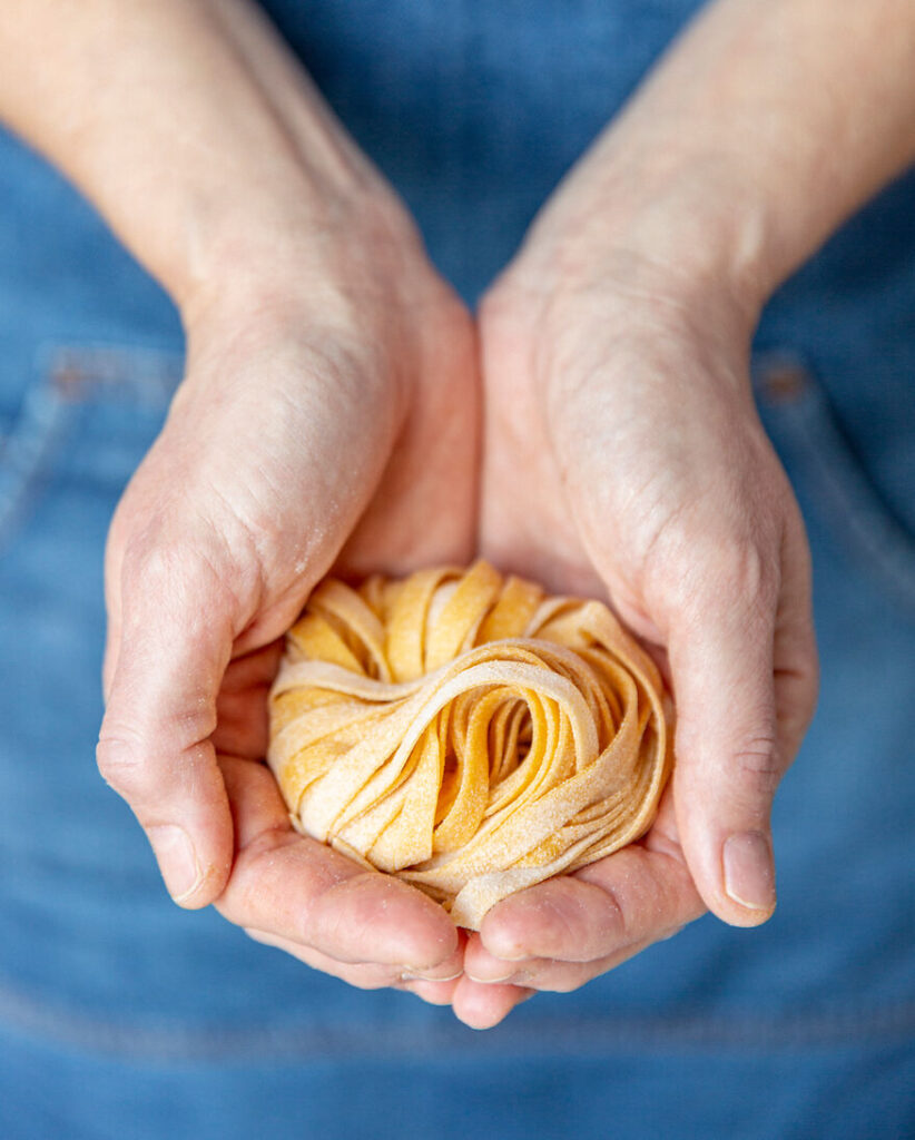 Tagliatelle selber machen