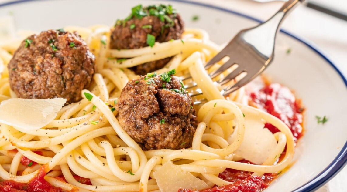 Polpette mit Spaghetti