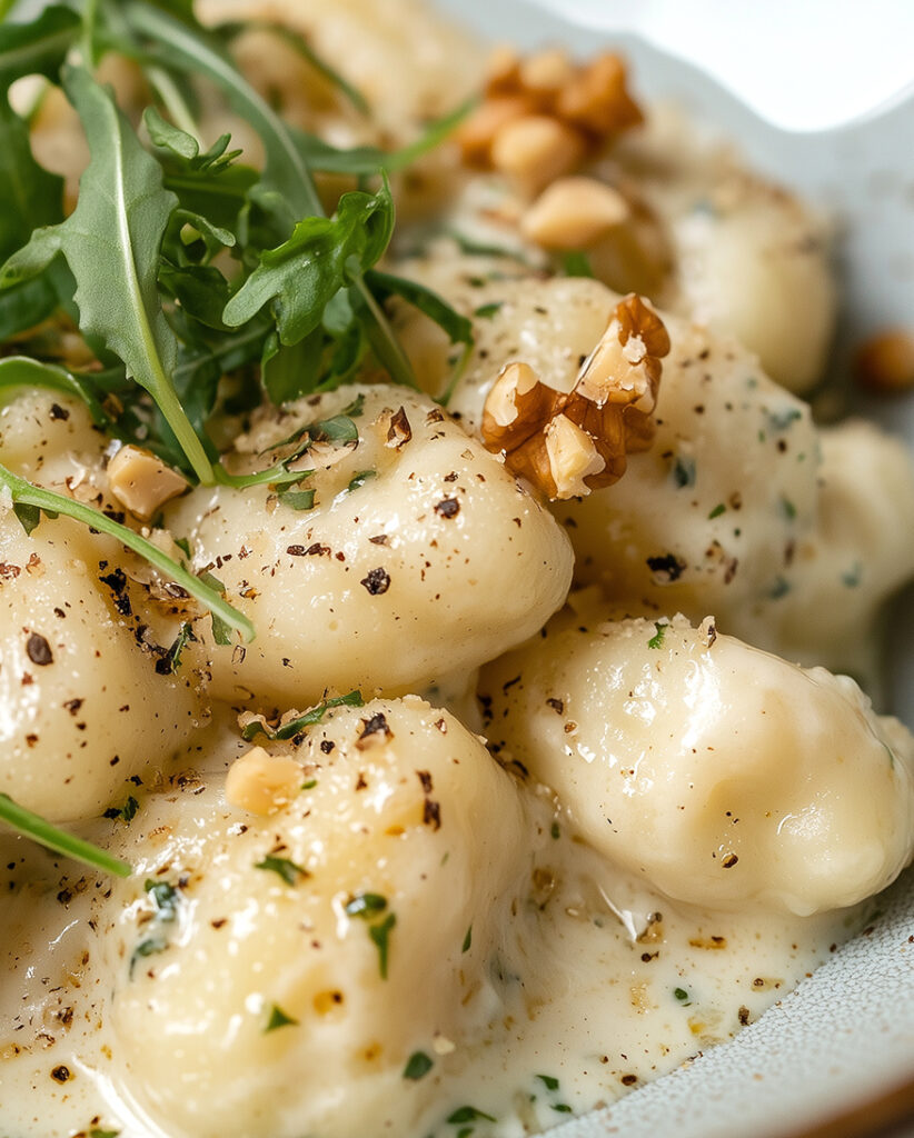 Gnocchi con gorgonzola