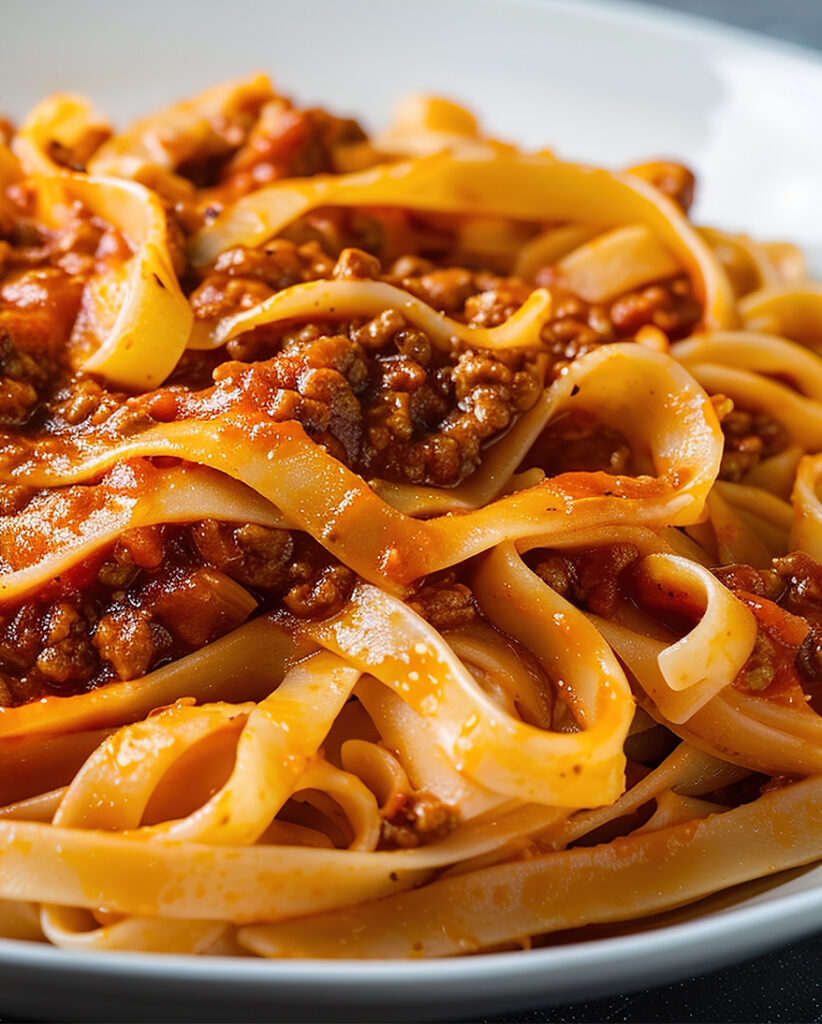 Tagliatelle con Ragu