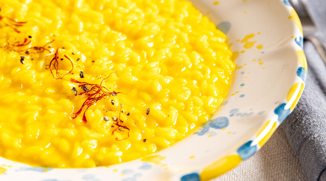 Rezept für Risotto alla Milanese