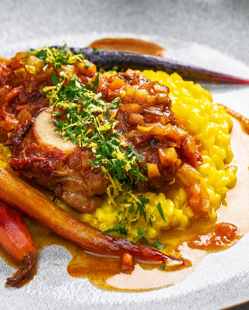 Ossobuco zu Risotto milanese