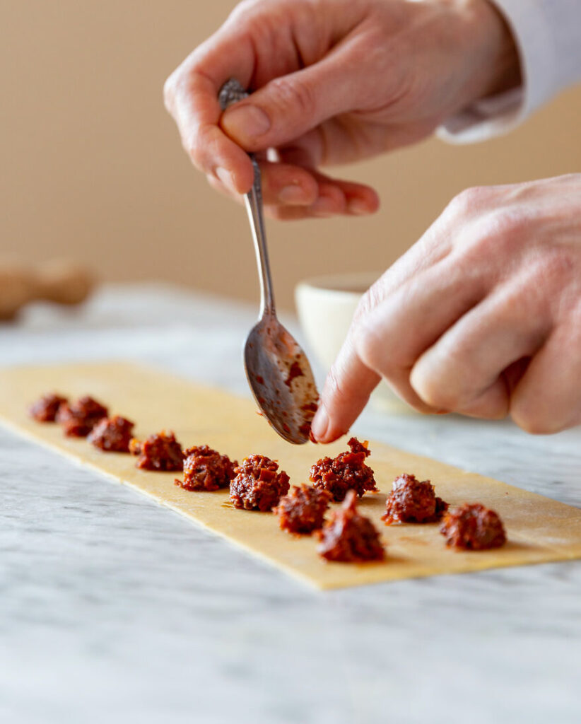 Tortellini com pomodoro